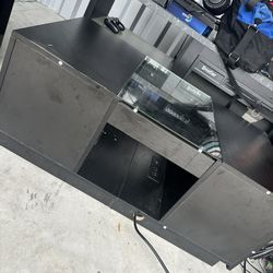 Black LED Coffee Table