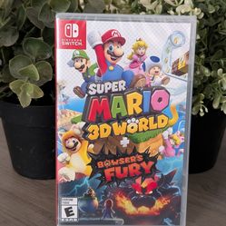 Super Mario Bros 3D World + Bowser's Fury (Sealed)