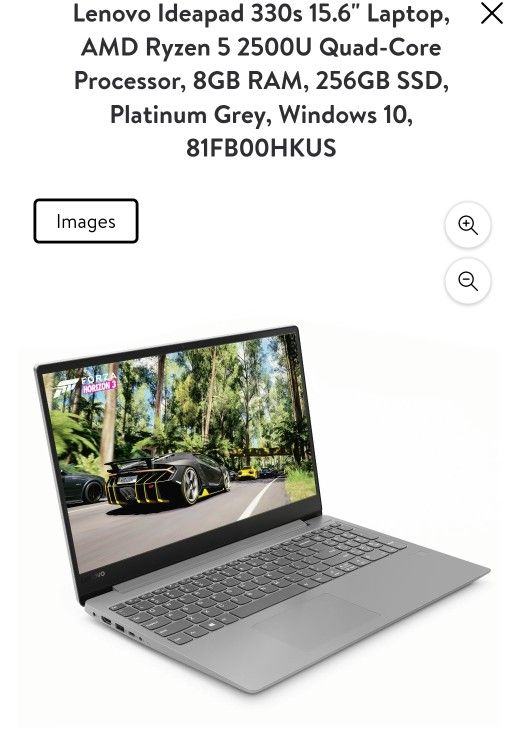 lenovo ideapad 330s Ryzan 8gb ram 512gb windows 10