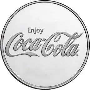 Coca Cola 1 Oz 999 Silver Coin