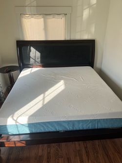 FREE King Mattress Frame and Headboard FREE