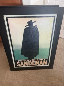 Sandeman Porto & Sherry Framed Art Print
