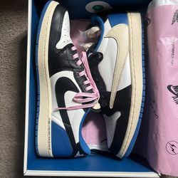 Fragment Design x Travis Scott x Air Jordan 1 Retro Low 