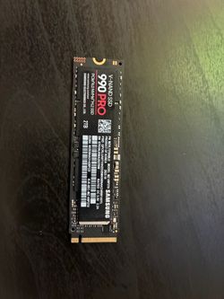 Samsung 990 PRO 2TB NVMe SSD – PCIe 4.0 – 100% Health