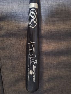 Kirk Gibson Autograph Bat Authenticated 