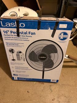 New Lasko pedestal fan