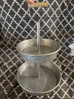 Two Tier Metal Display