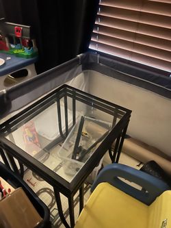 Glass table