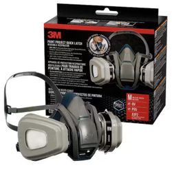 3M Paint Project Quick Latch Reusable Respirator 6502QL, OV/P95