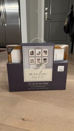 3 gold frames 11x13