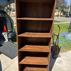 Book Case/Storage Shelves Good Condition 