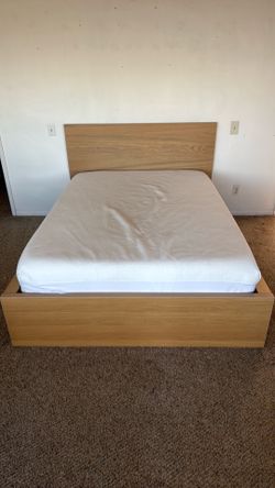 IKEA Bed frame and foam mattress