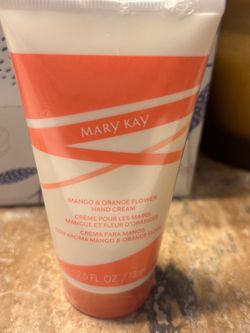 New Mary Kay Hand Cream - Mango & Orange Flower ( great for school, car, travel