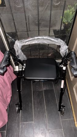 Brand new medline walker with breaks