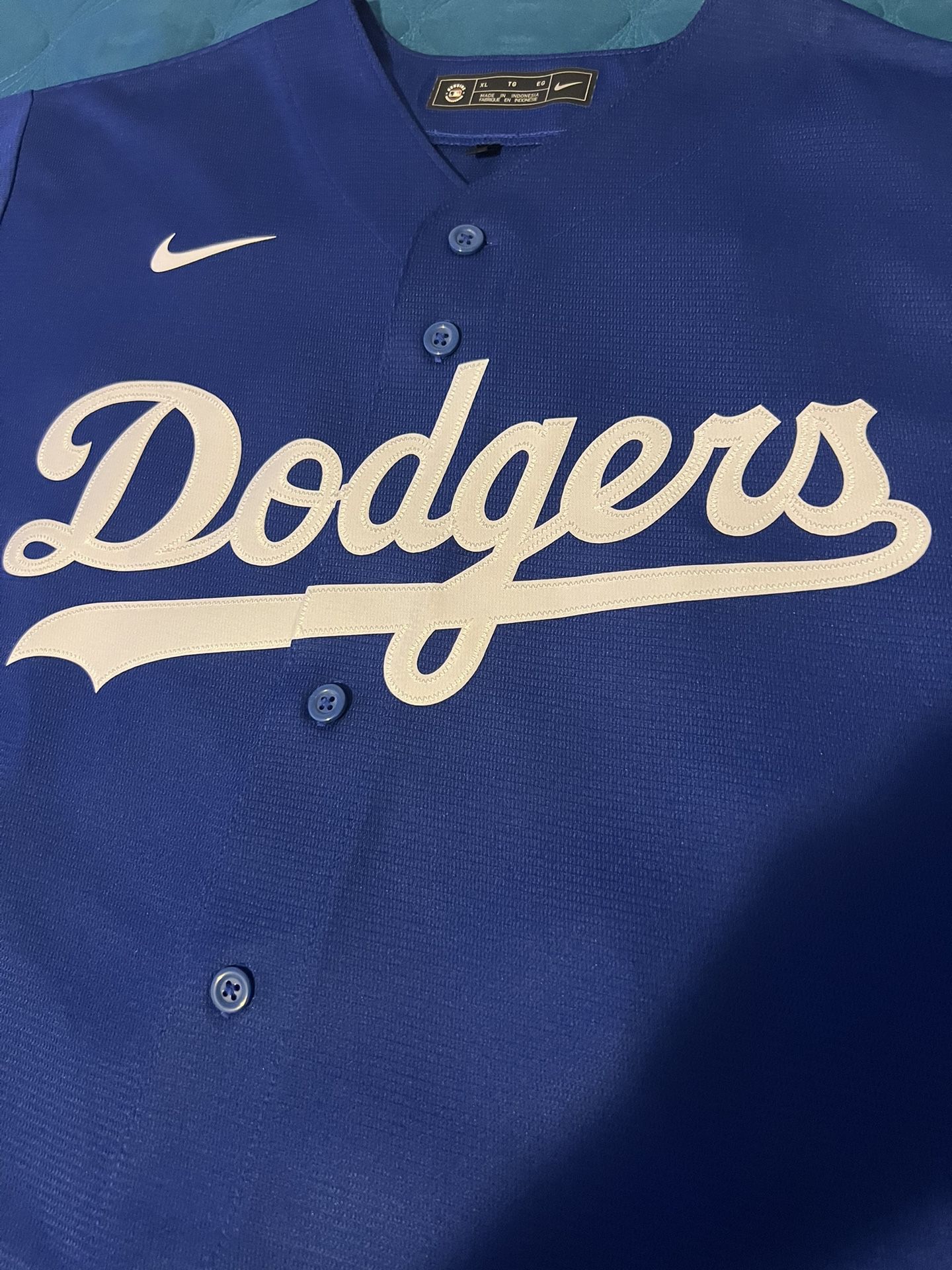 Nike Toddler Los Angeles Dodgers Mookie Betts #50 Dodger Blue T-Shirt
