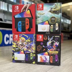 Nintendo Switch OLED (Different Models Available) (Take It Home In Payment/ llévatelo a casa en pagos) 