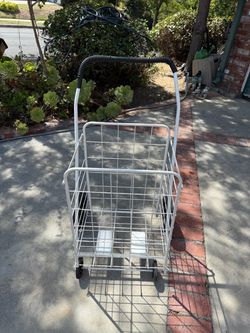 Metal Shopping Cart must pick up now or tomorrow