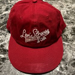 Levi Strauss & Co. Red Baseball Cap