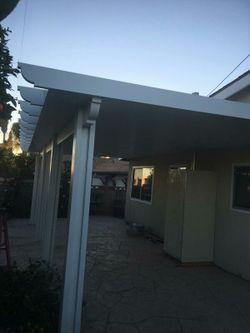 Aluminum patio covers