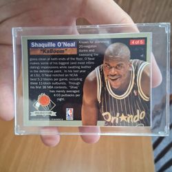 4 Shaquille O'Neal Sports Cards