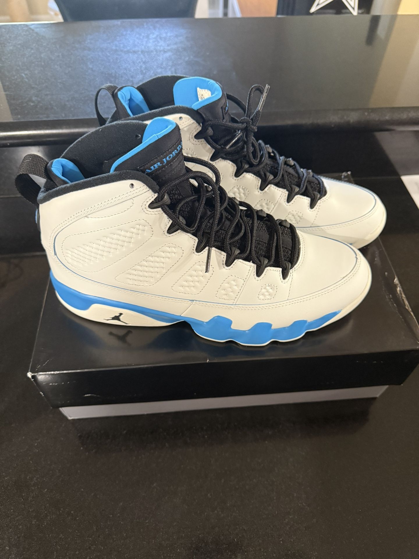 Air Jordan 9 Retro “University Blue” – Size 10.5 – Brand New w/ Box – Pickup Only