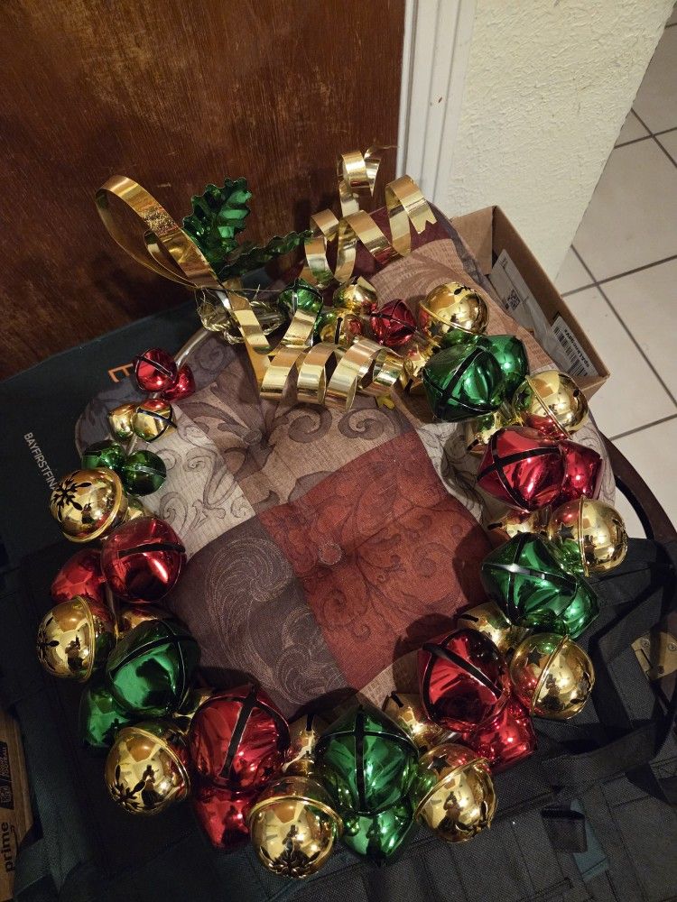 Jingle Bell Christmas Ornament Vintage Like New