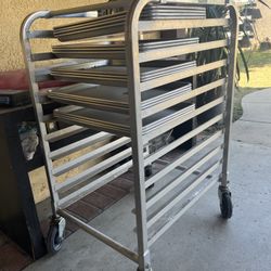 Bakers Half Rack Tray Holder 