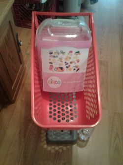 Carrito con accesorios