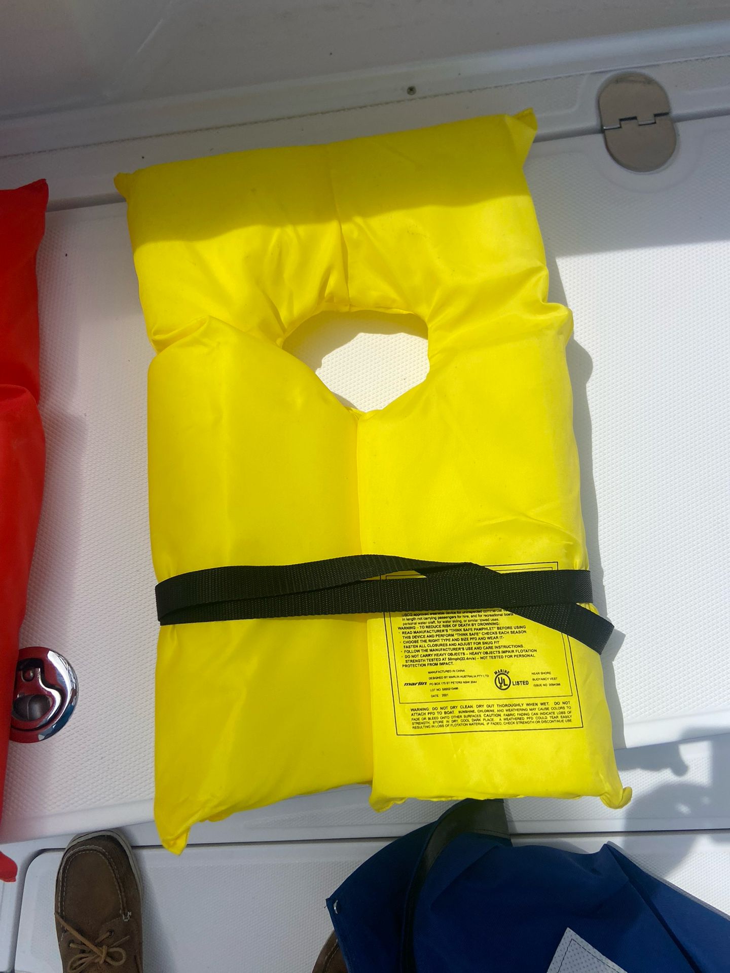 2 USCG Approved Life Vests For Boating NEW