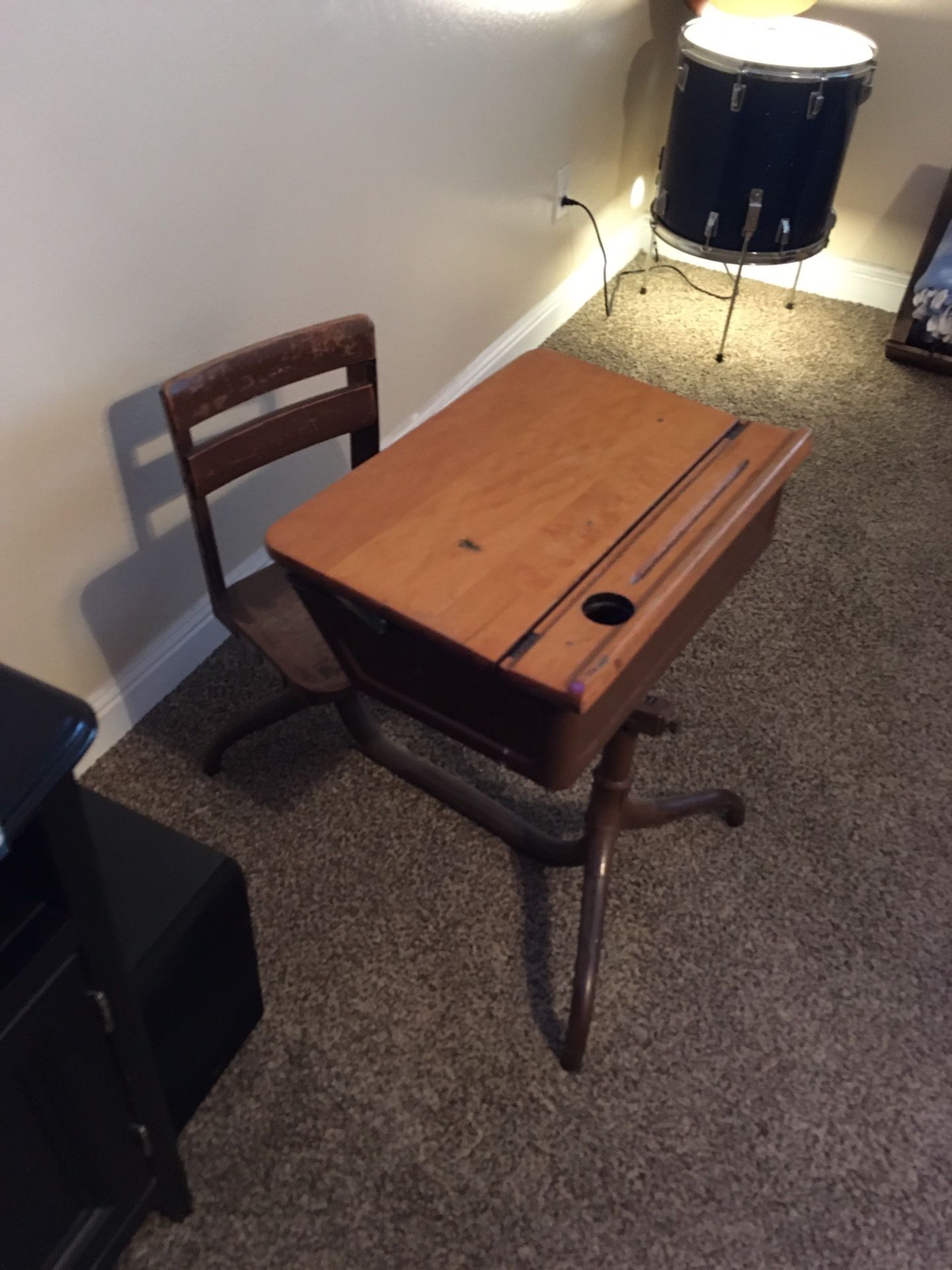 Antique kids children’s child desk great condition