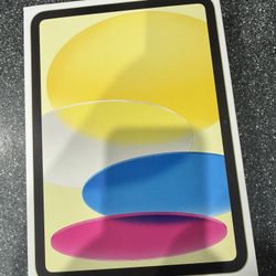 iPad 10th Generation Yellow 