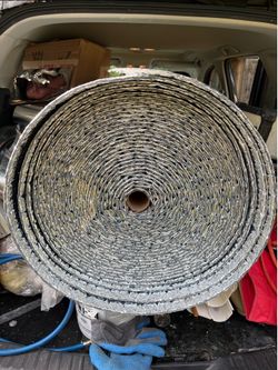Double bubble reflected insulation 4 foot by 75 feet