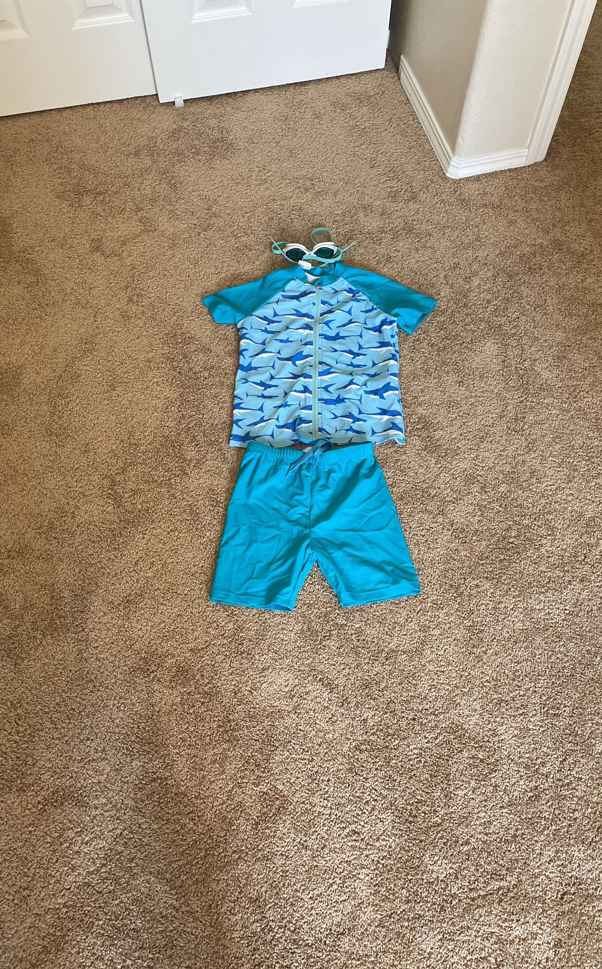 Kids Swim Suit_size XS Or S_120_for 7-8 Years Old