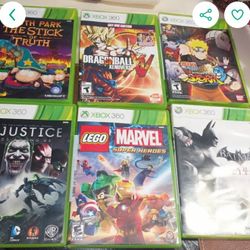 XBOX 360 GAMES LIKE NEW  $6 Each Or $72 All 