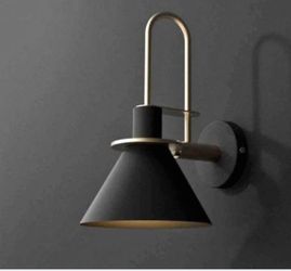 Two Wall Scones With Light Bulbs