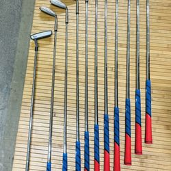 Patriot Golf Club Set F15 4-LB, 1,3,5 woods & Putter