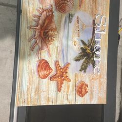 31.5” x 23.5” Beach Canvas 