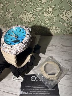 Casio G-Shock Custom Moissanite Iced Out Watch