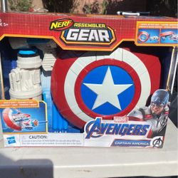Captain America Nerf Gun Shield 