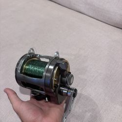 Shimano Tyrnos 30 And Custom Seeker Trolling Rod Combo