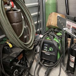  Plasma 65 ,,   110 220 V,, Oxyacetylene Bottles And  30 Feet Hose with  New Torch,, Weldin Machine 110   ,,, $1300