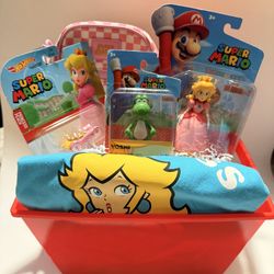 Peach Super Mario Waste Basket 