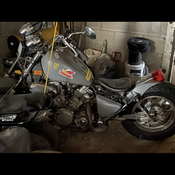 2003 Kawasaki 750 custom bike