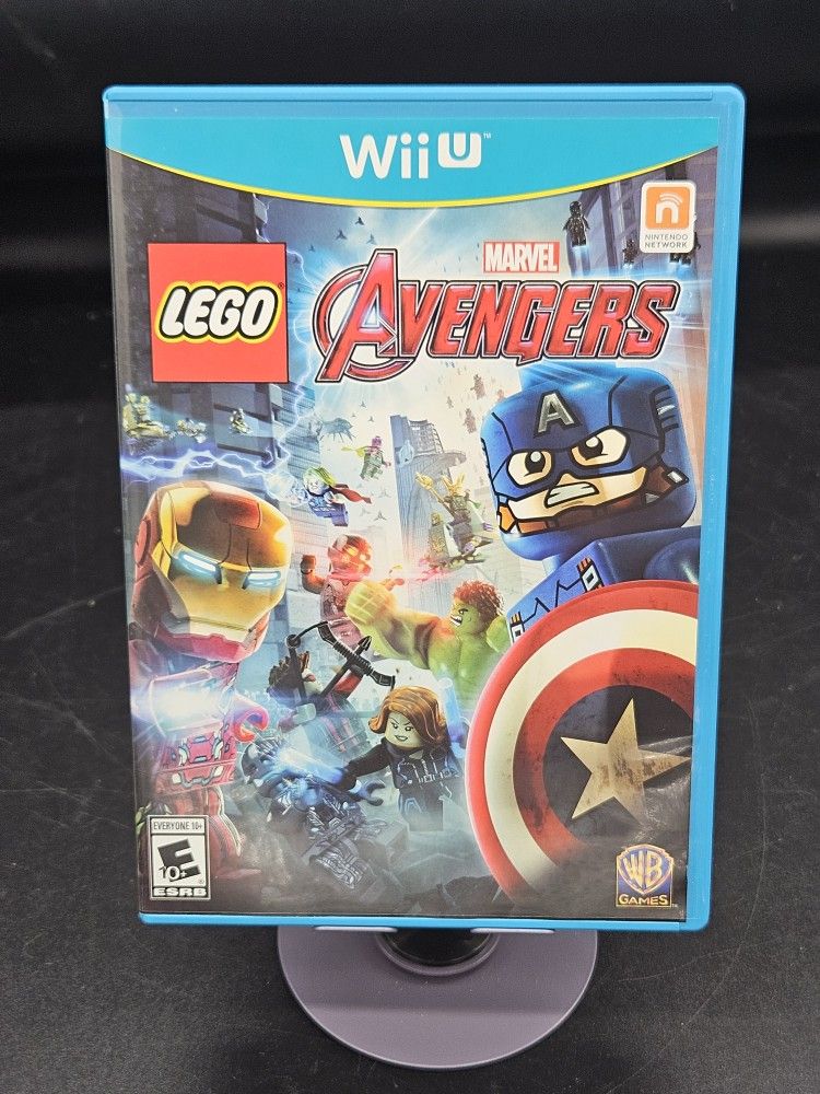 LEGO Marvel's Avengers Nintendo Wii U  2016 CIB Complete In Box With Manual
