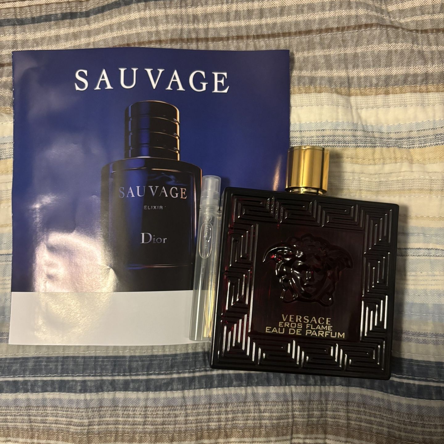 VERSACE EROS FLAME .17 oz tester (100-120 sprays)