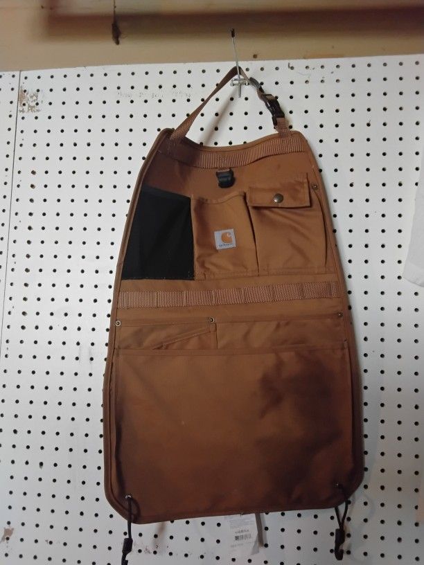 Trade Carhartt Universal Nylon Duck Seat Organizer, Brown, OS