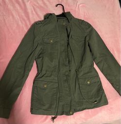 Olive green jacket