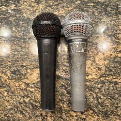 Vintage Shure Sm58 Microphones