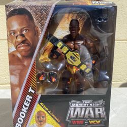 WWE Elite : WCW Booker T Action Figure  [ Monday Night Wars ]