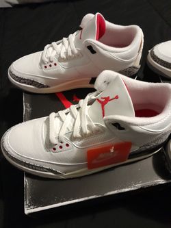 Jordan 3 White Cement Reimagine Size 10.5 DS